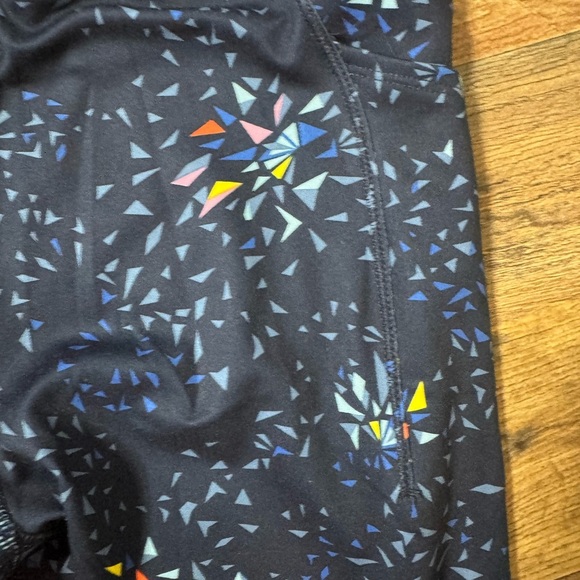 Member Marks Girls Active Leggings Colorful Geometric Print Leggings Size XL,NWT - Picture 3 of 9